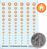 House Davion - 1st Armored Cavalry Decals