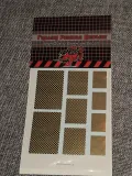 Checkers - Black / Gold Decals