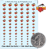 Clan Wolf in Exile - 13th Wolf Guards Cluster Decals